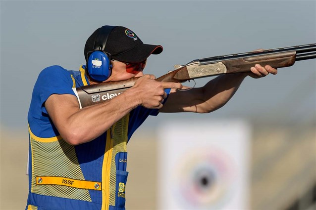 Sweden gets the last laugh as Marcus Svensson closes the World Cup stage in Rio with the Skeet Men Gold medal