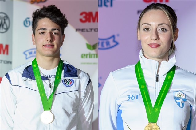 Italy’s Monna and Greece’s Korakaki claims the Air Pistol Gold medals in Suhl, Germany’s Lehrich rules the 3P Women