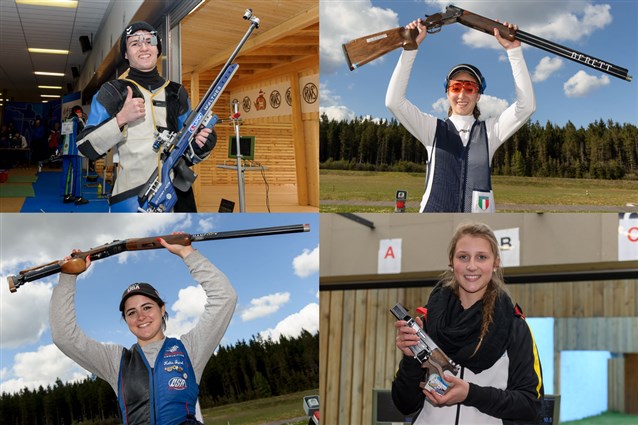 Italy and United States rule the Shotgun matches of the day, Peni and Skeries also grab a Gold medal