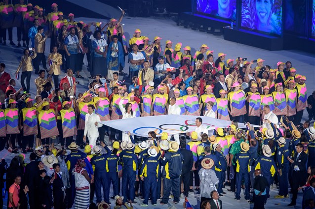 XXXI Olympic Games opened in Rio de Janeiro 