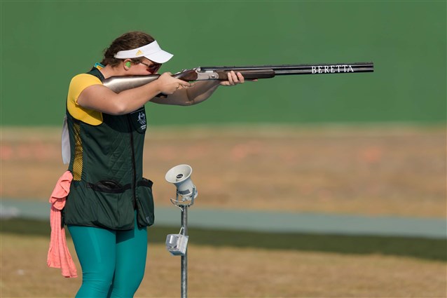 Australia’s Skinner secures the first Gold medal of her career at the 2016 Olympic Games