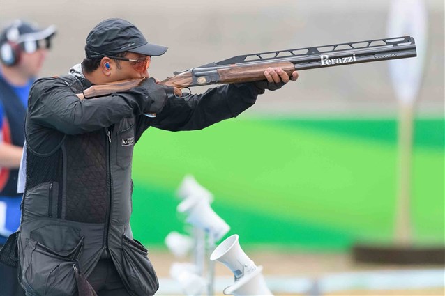 Aldeehani secures Independent Olympic Athletes team’s first medal in Rio at the Double Trap final