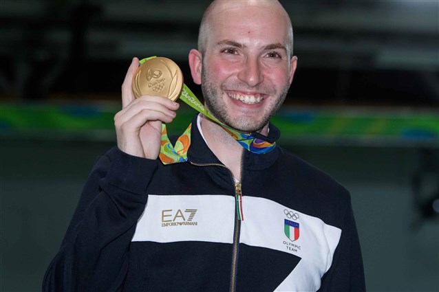 Niccolo Campriani claims his third individual rifle shooting Olympic gold: nobody like him before