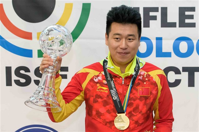 Pang Wei wins 50m Pistol Men World Cup title in Bologna: China dominates since 2012