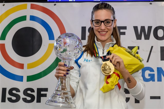 Rules change, results don’t: Rio 2016 Champ Anna Korakaki wins the ISSF World Cup Final