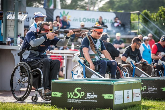 First World Shooting Para Sport World Cup Shotgun held in Lonato