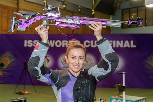 Andrea Arsovic dominates and takes her second consecutive ISSF World Cup Final title