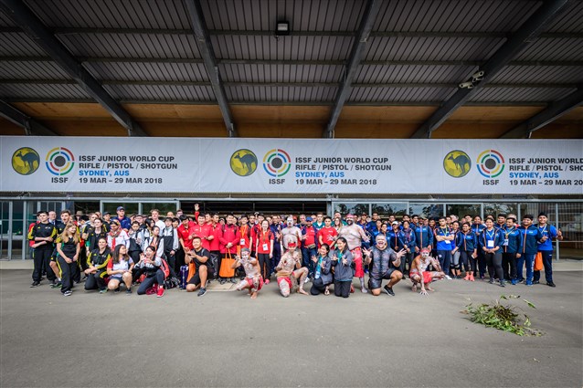 The first ISSF Junior World Cup of the season officially opened in Sydney
