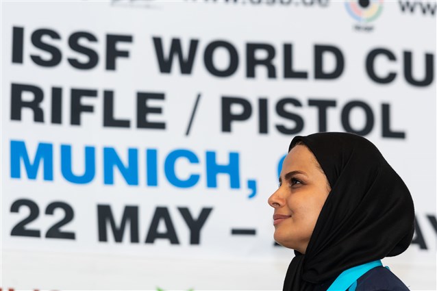 Ahmadi beats two world-record holders to win 50m Rifle 3 Positions final