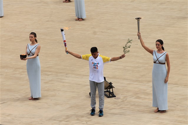 #UnitedBy the Flame: the lighting of the Buenos Aires 2018 Youth Olympic Games