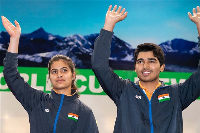 Flash news: Team India closes ISSF World Cup New Delhi atop of the Mixed Team podium 