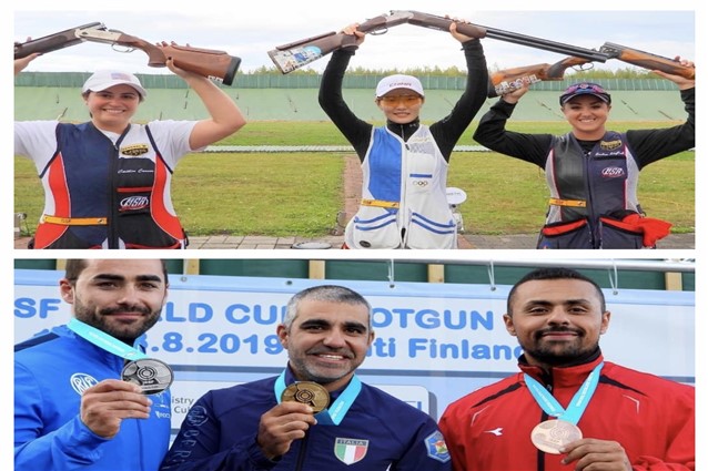 ISSF World Cup Shotgun has finished yesterday in Lahti