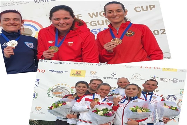 Poland and The Russian Federation win Gold in Cyprus