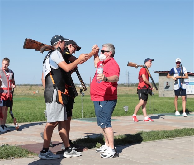 The winners in the Trap Team events were determined at the World Cup