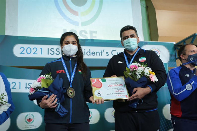 Romanian, Chinese, Indian and Iranian athletes took Gold in the President’s Cup