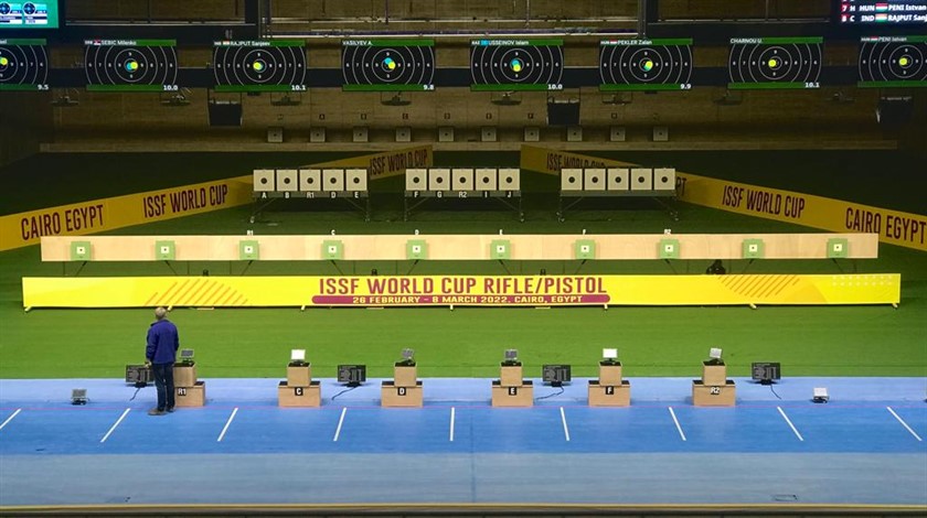 LIVE streaming of the first ISSF World Cup in Egypt 