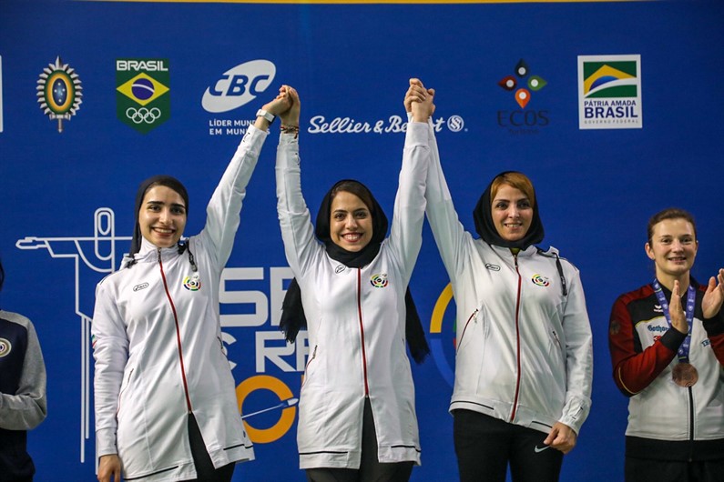 4 medals at once for Iranian athletes