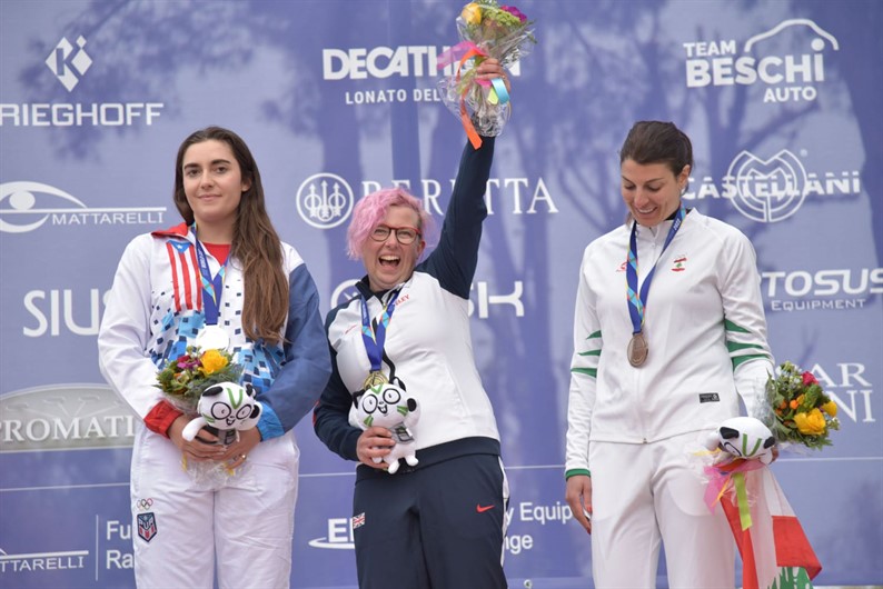 Kirsty Hegarty and Erik Varga claim gold medals at ISSF World Cup in Lonato