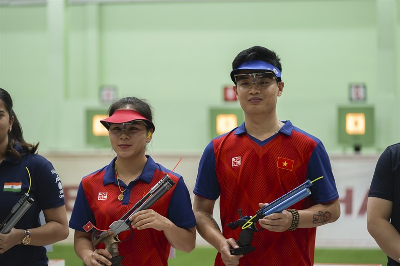 Vietnam strike gold as India success continues at Asian Rifle/Pistol Championships in Jakarta 