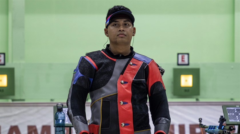 Home shooter Gustafian earns historic Olympic place for Indonesia at Asian Championships