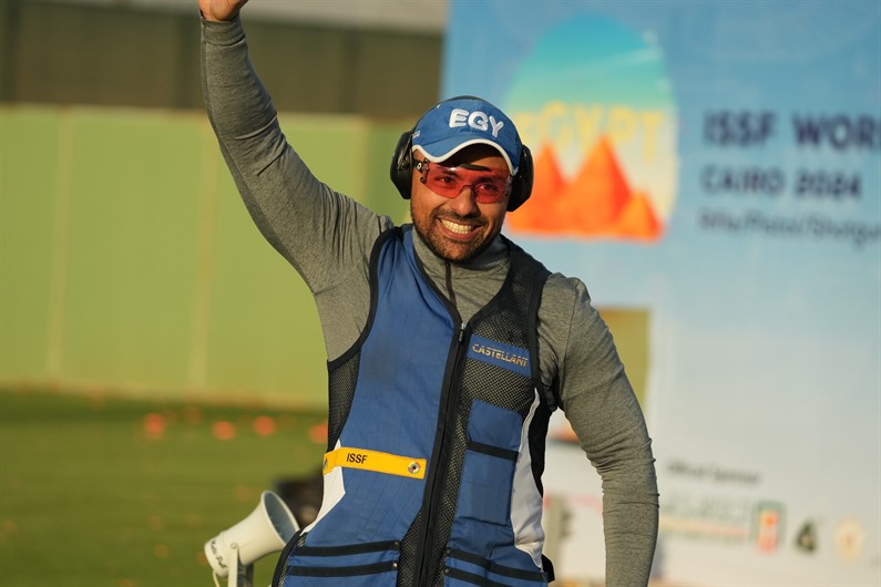 Egypt’s Mehelba starts Olympic season with men’s skeet gold at home World Cup in Cairo