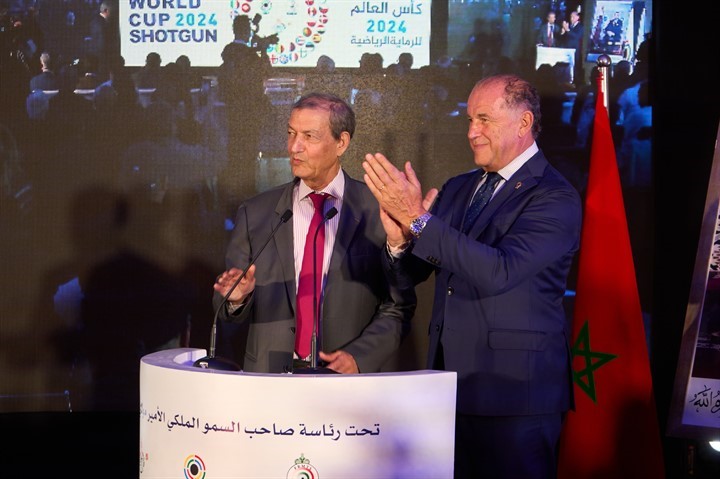 ISSF President Rossi opens Shotgun World Cup in Rabat
