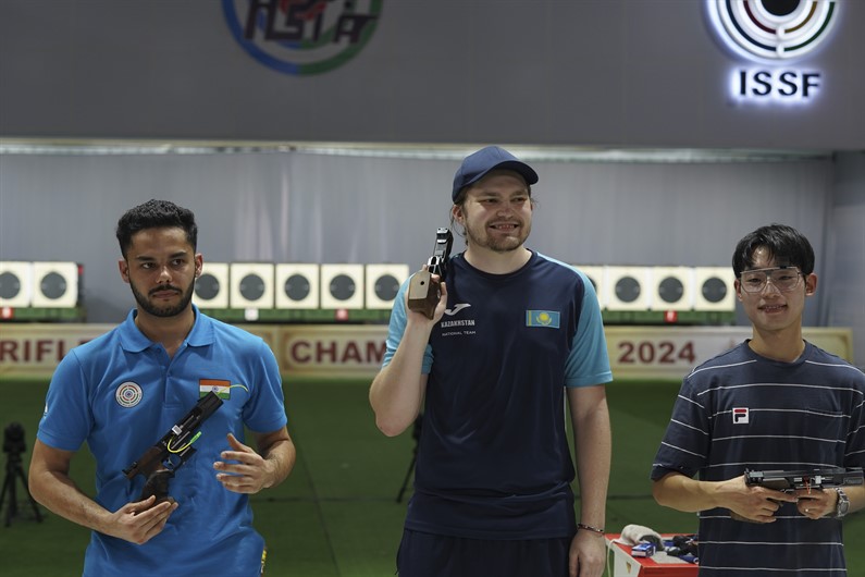 Paths to Paris: Chiryukin masters fear of flying and charts course for Paris 2024 rapid fire pistol podium