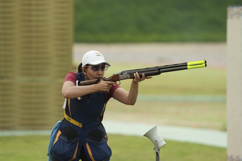Skeet Women athlete Chauhan takes India's Olympic quota record to 21 at final qualifier in Doha as Juerisson and Yechshenko claimed men's places