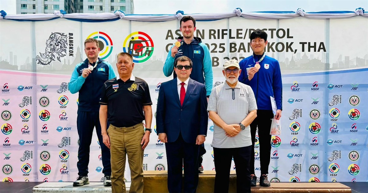 Korea and Kazakhstan taste success at Asian Rifle/Pistol Cup