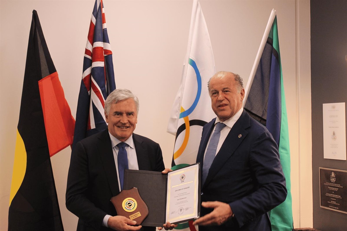 ISSF meet with Australian Olympic Committee in Sydney