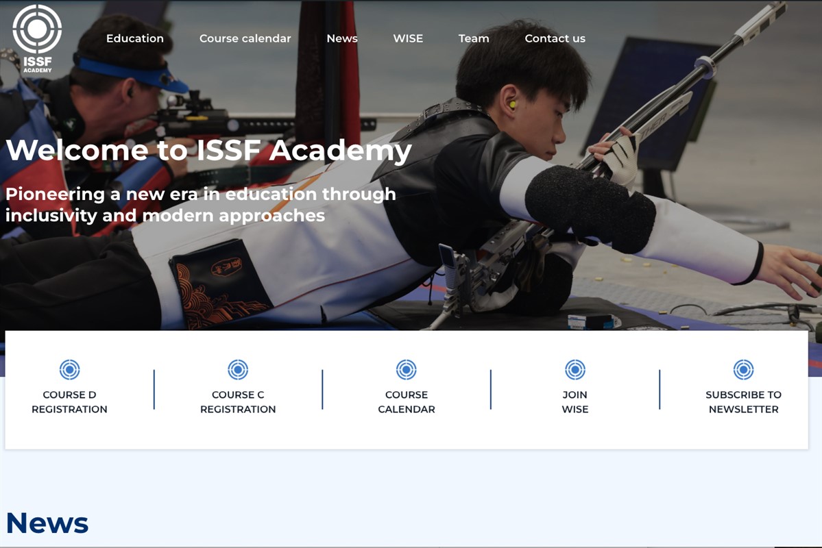 ISSF Academy launches new website
