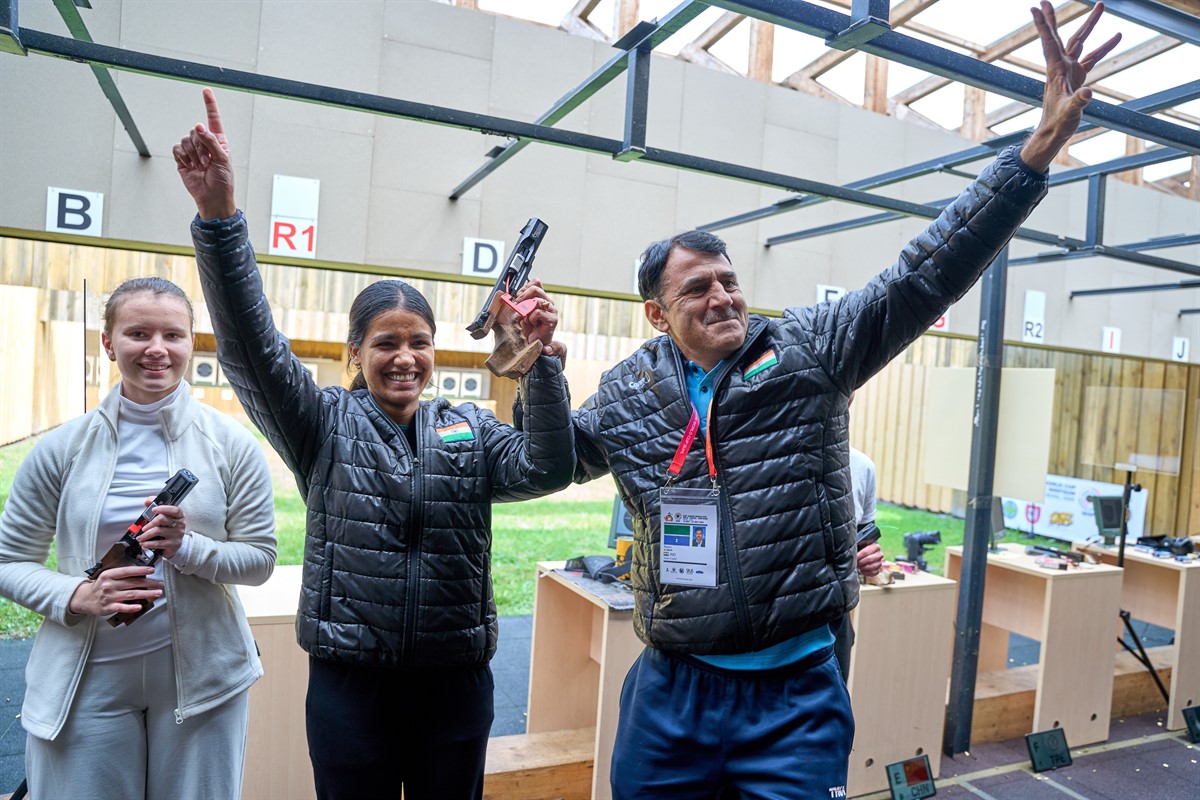Tejaswani wins on final day of ISSF Junior World Cup