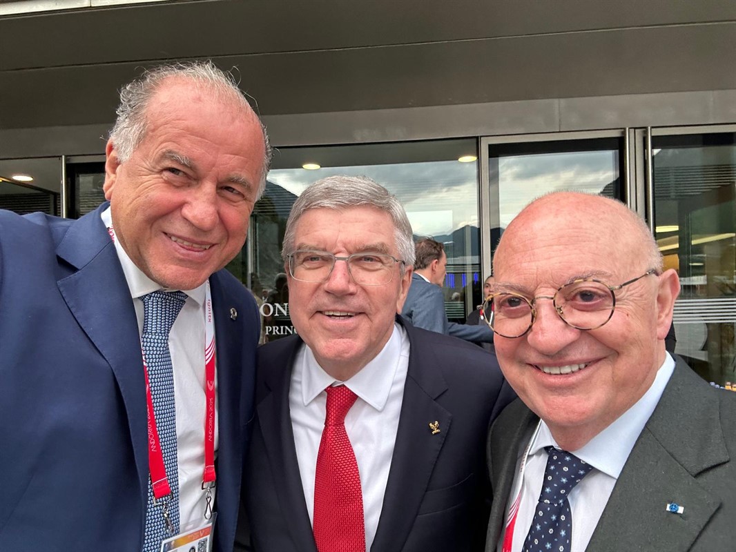 President Rossi visits Andorra for Games of the Small States of Europe