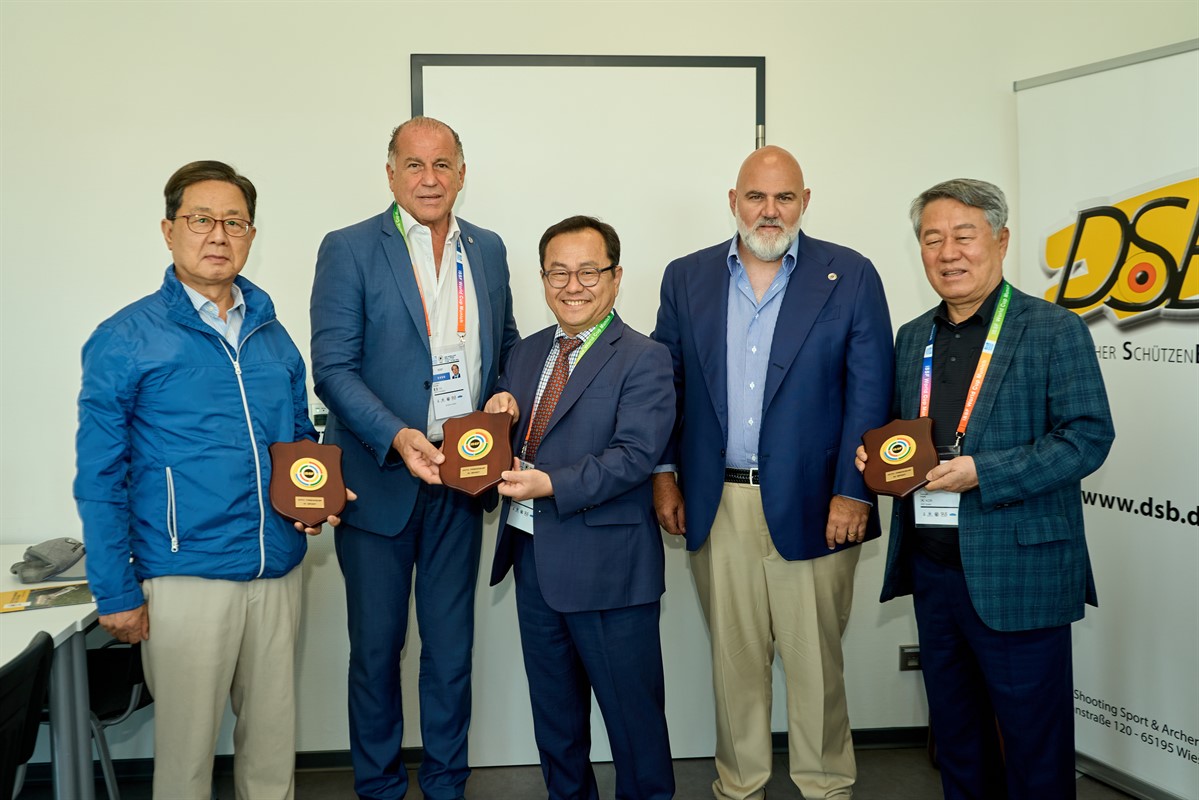 Delegation presents proposal to host 2027 ISSF World Championships in Daegu, Korea