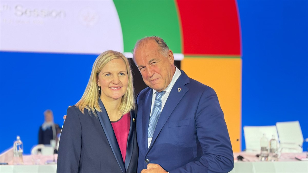 ISSF President sends congratulations to new IOC President, Kirsty Coventry