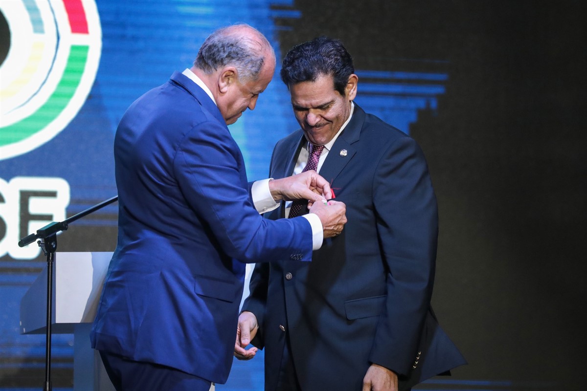 President Rossi awards H.E. Sheikh Salman Al-Sabah with Golden Medal of Honour in sign of unity