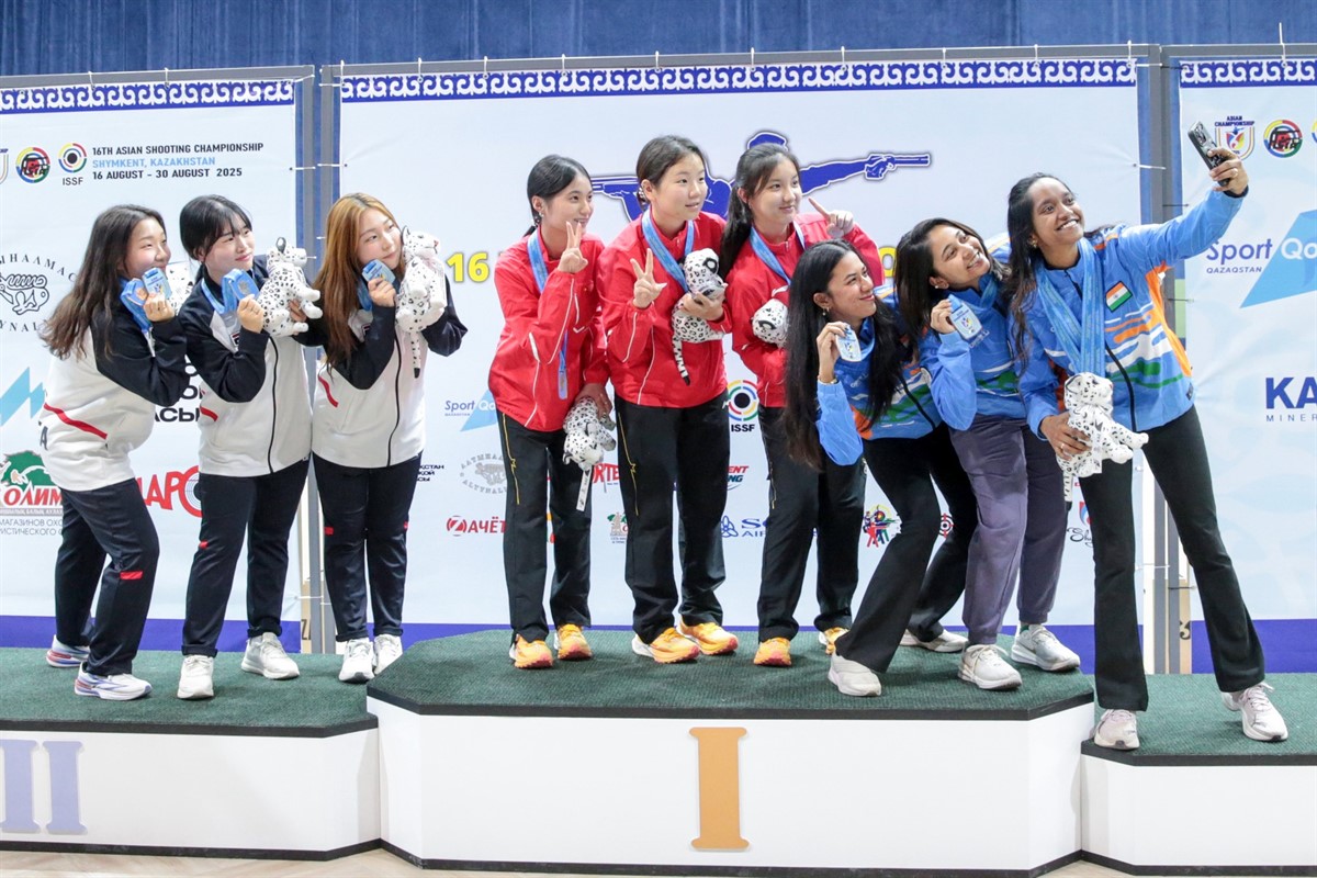 China set new team world record at Asian Shooting Championship