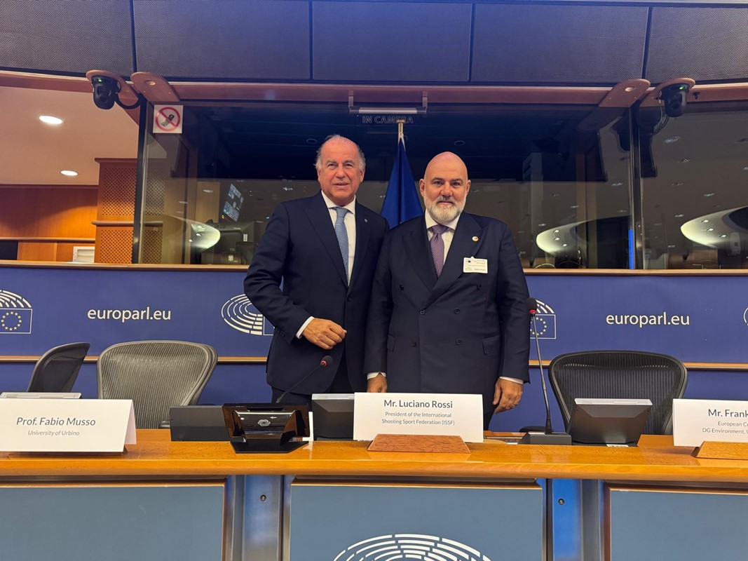 ISSF highlight shooting sport benefits in EU discussion
