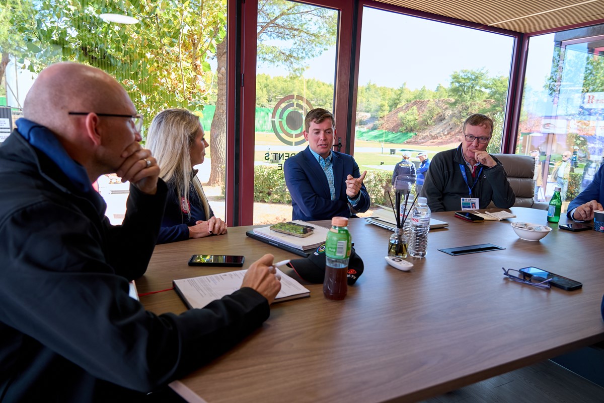ISSF and LA28 show positive cooperation during ISSF World Championship Shotgun