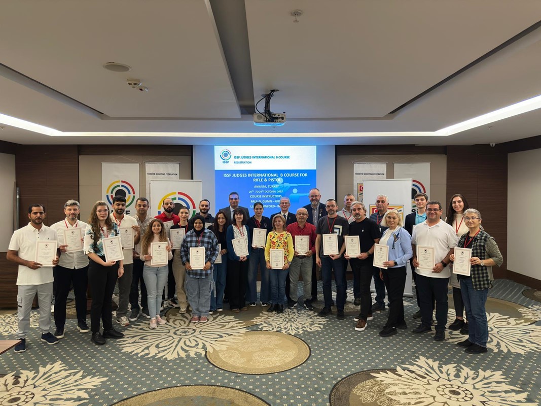 Rifle and pistol judges course held in Ankara