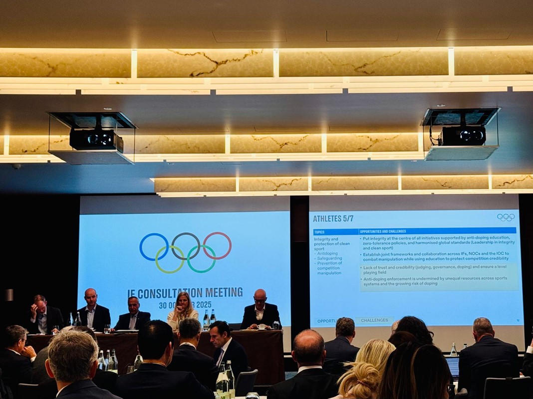 ISSF Secretary General attends IOC's IF Consultation Meeting