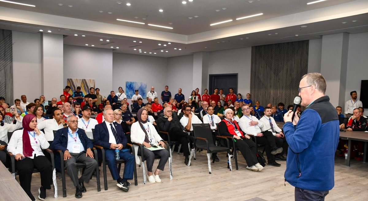 Rifle and pistol sport presentation and clothing forum held at ISSF World Championship