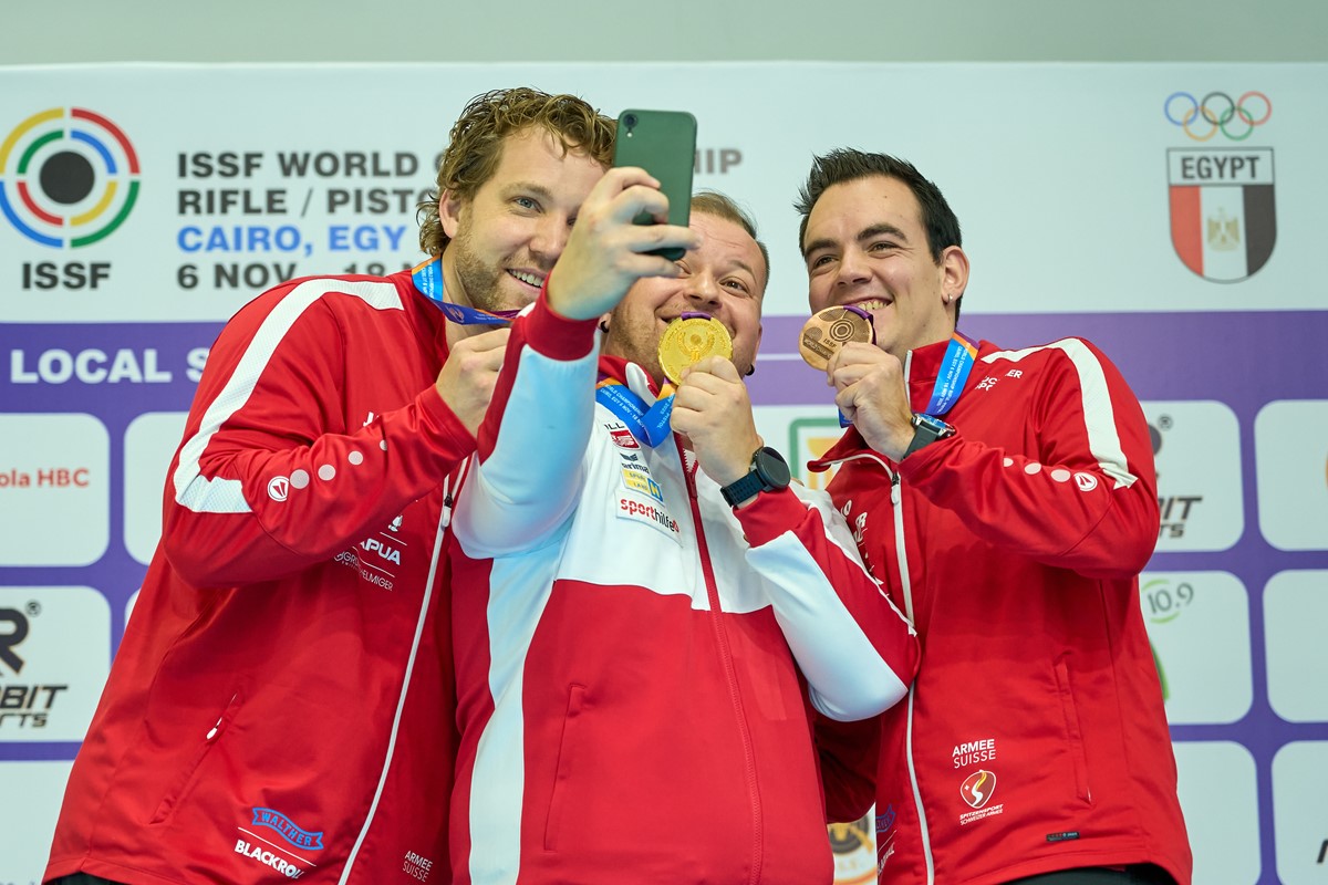 Oh and Schmirl win 50m rifle prone titles at 2025 ISSF World Championship Rifle/Pistol