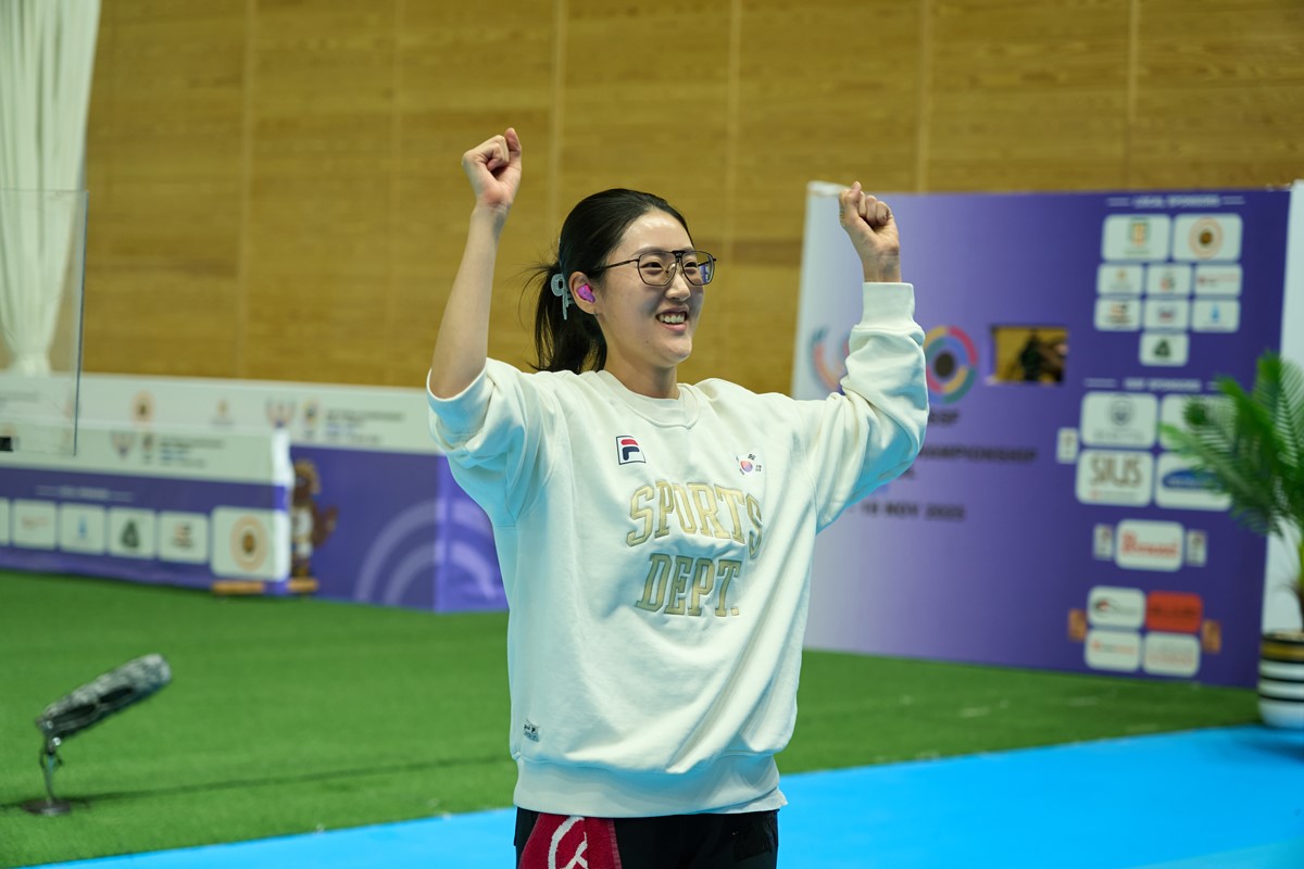Yang edges out Yao for women's 25m pistol title at 2025 ISSF World Championship Rifle/Pistol