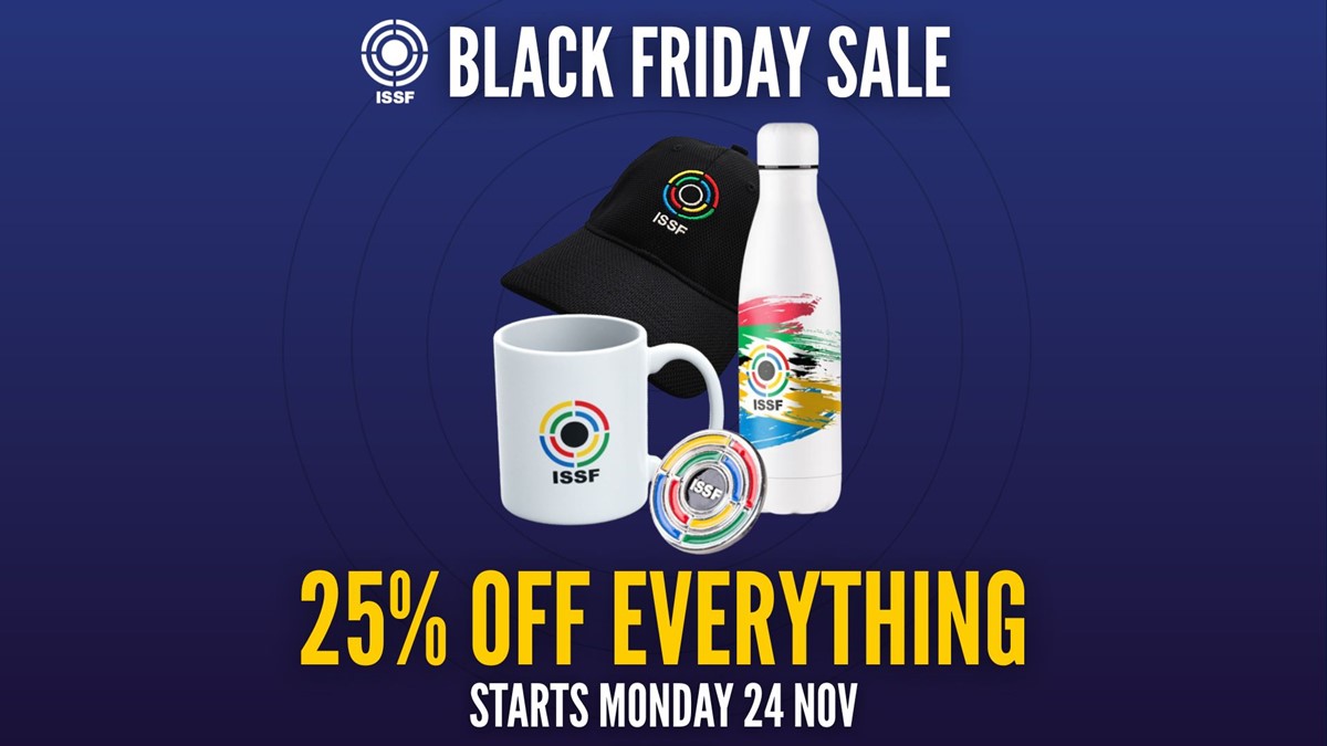 Black Friday sale on ISSF Shop has started!