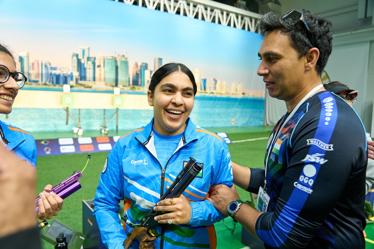 Singh sets new women's 10m air pistol junior world record to win at 2025 ISSF World Cup Final