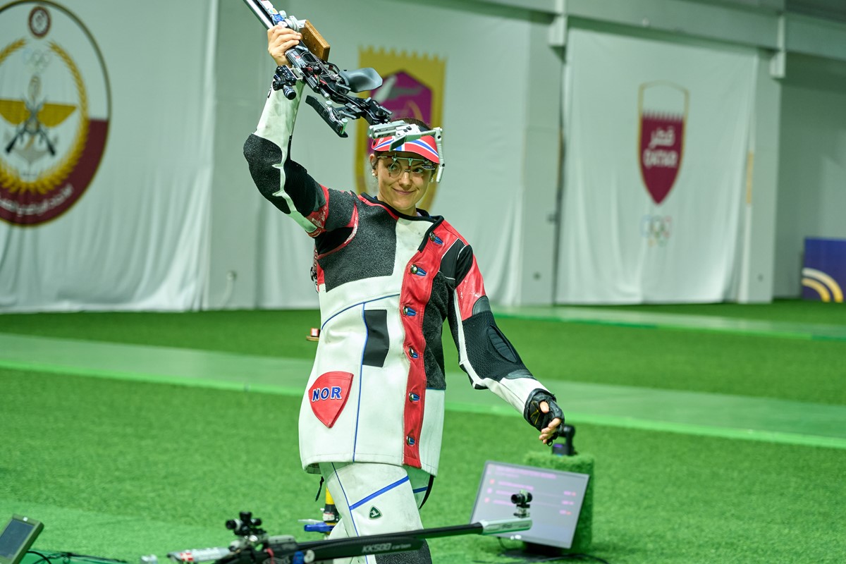 Duestad wins women's 50m rifle 3 positions title at 2025 ISSF World Cup Final