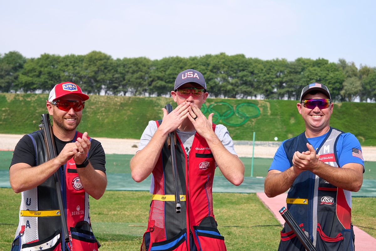 All-American podium sees Elliott win men's skeet at 2025 ISSF World Cup Final