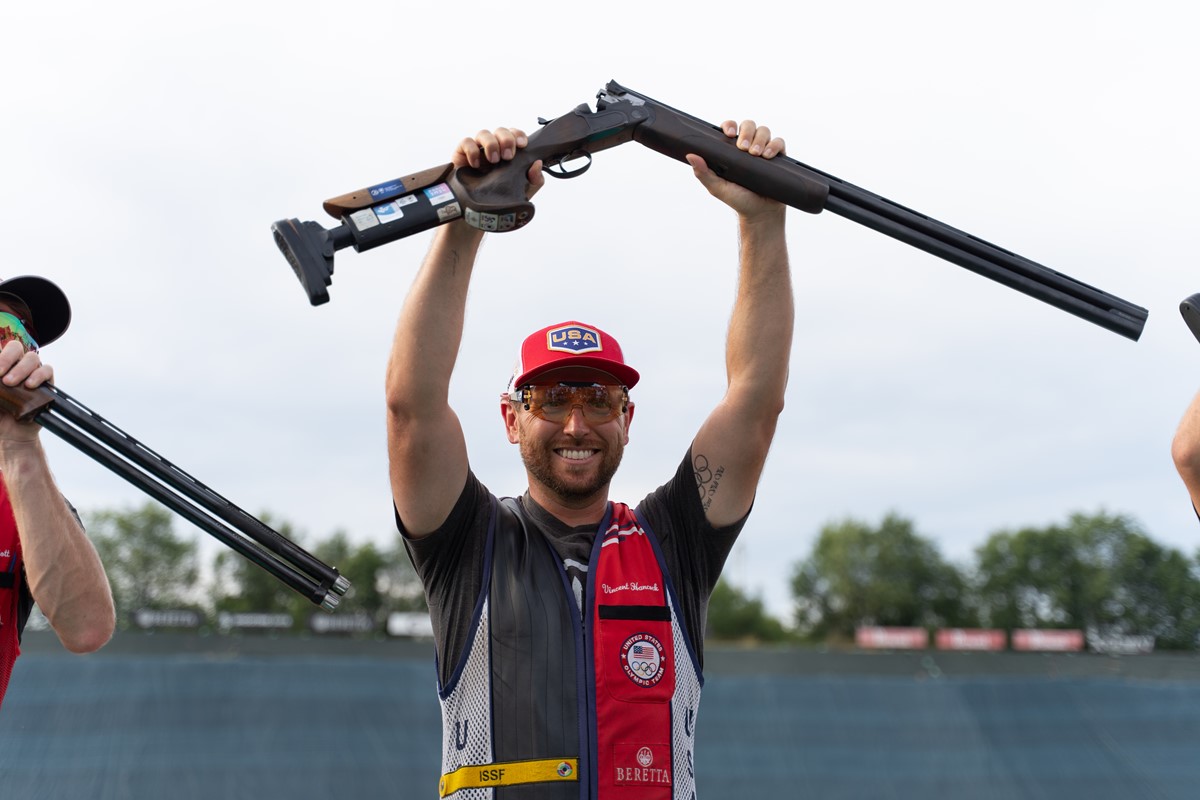 ISSF World Cup Shotgun Lonato 2026: Hancock sets new World Record to lead USA one-two in Skeet Men final
