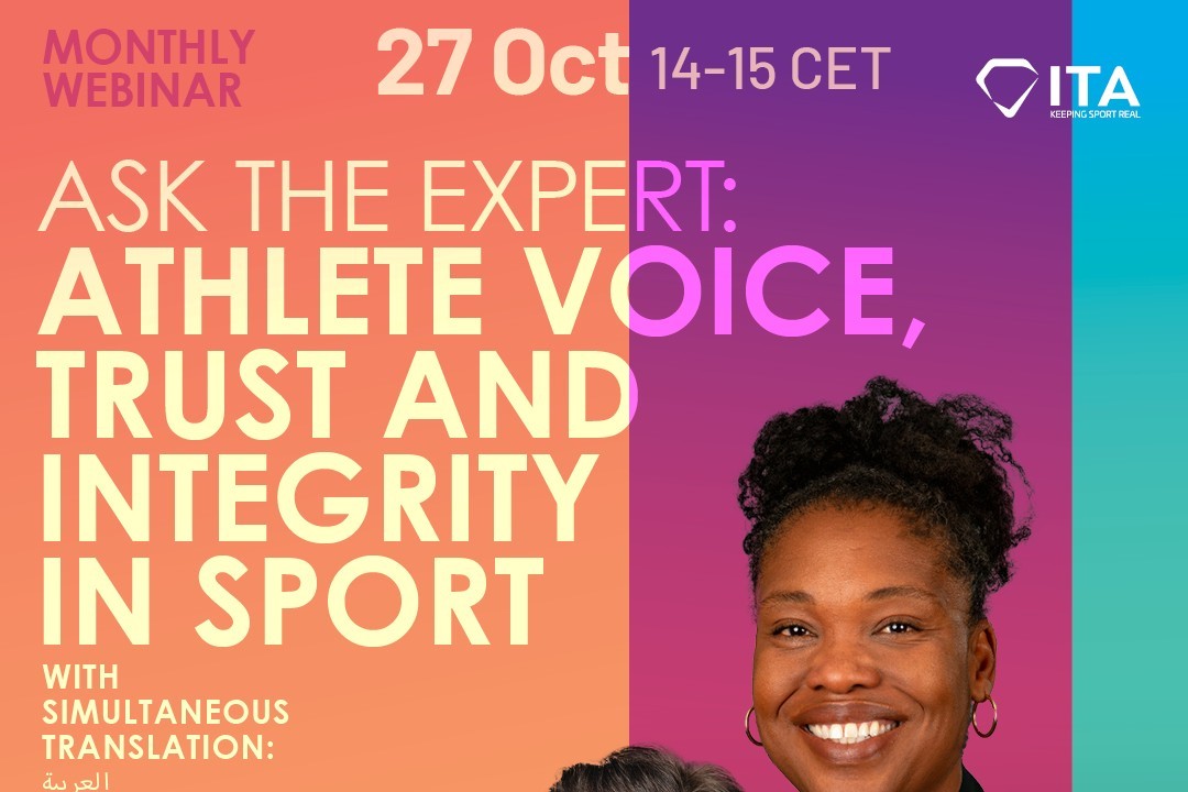 ISSF to join ITA Monthly Webinar on Athlete Voice, Trust and Integrity in Sport